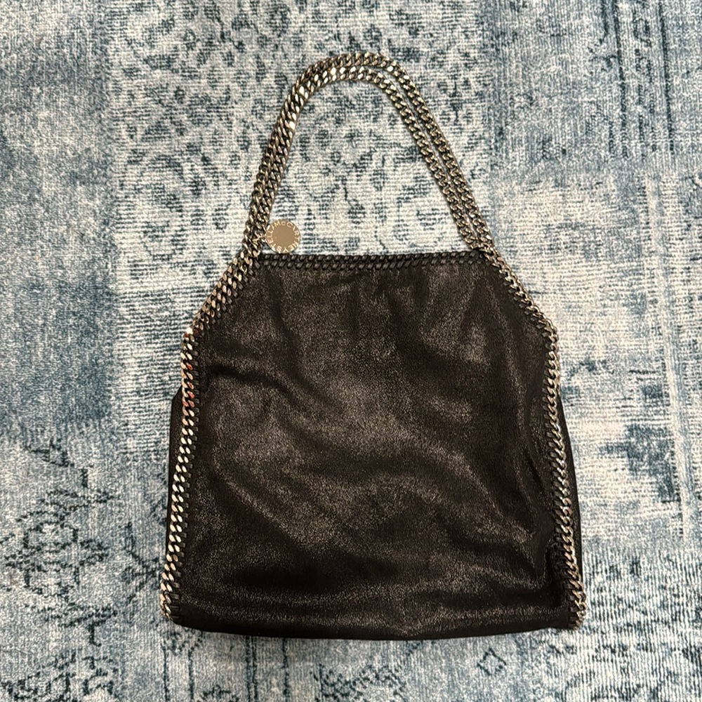 STELLA McCARTNEY Falabella Small Shaggy Deer Tote Bag